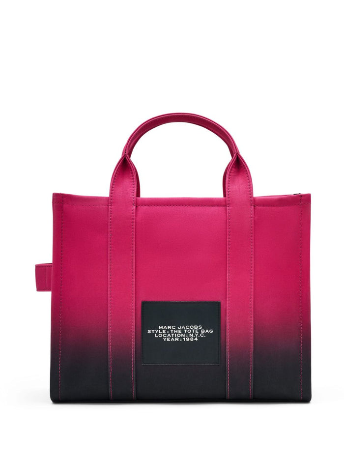 Marc Jacobs Borsa Nero-Rosa Donna The Ombre Canvas Medium 6