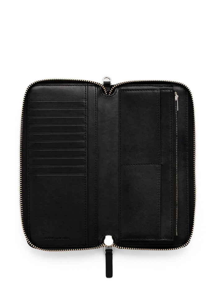 Marc Jacobs Portafogli Nero Donna The Covered J Wallet 4