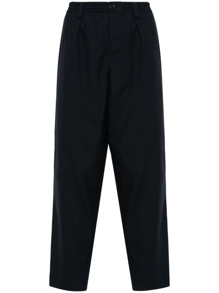 Marni Blue Men's Tapered Leg Trousers 5