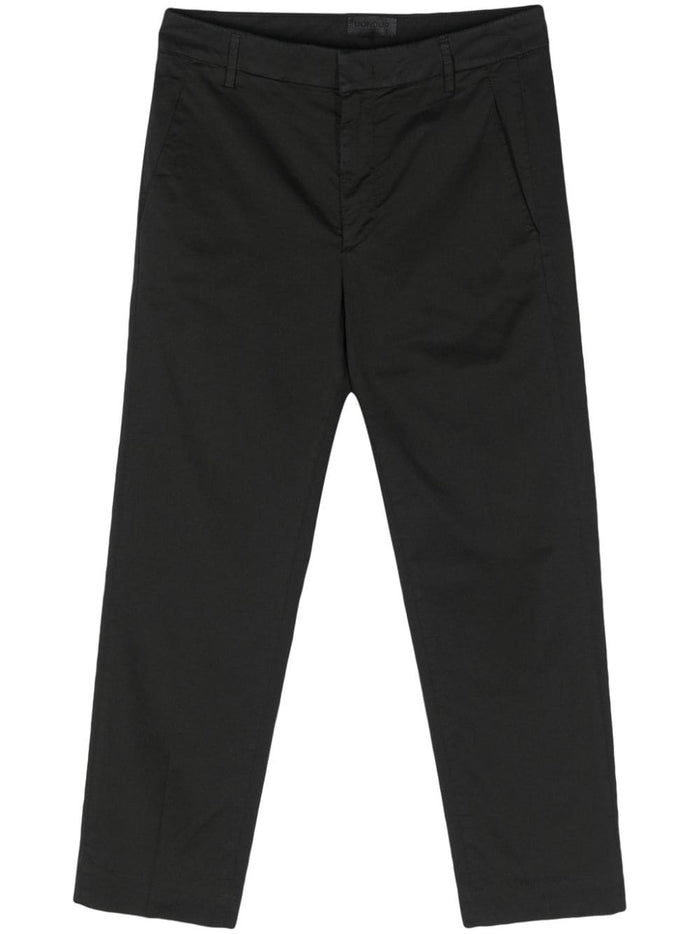 Dondup Pantalone Nero Donna Nima 1