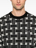 Kenzo Men's Black Sweater Jacquard Pattern 4