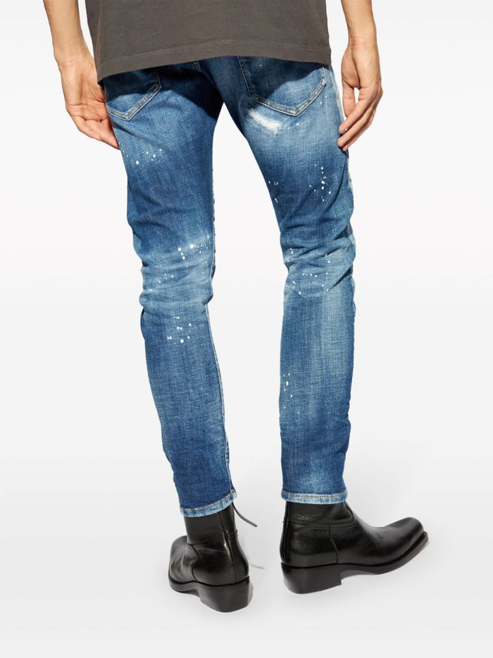 Dsquared2 Jeans Blu Uomo Stonewashed 3