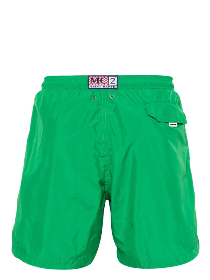 Mc2 Saint Barth Boxer Verde Uomo Pantone 2