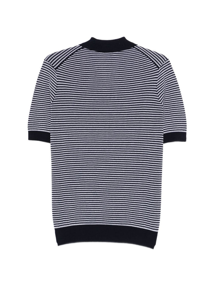 Kangra Polo Righe Uomo Blu 2
