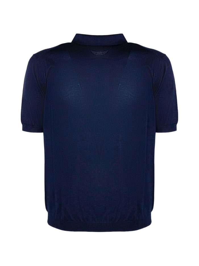 Kangra Polo Maniche Corte Uomo Blu 2