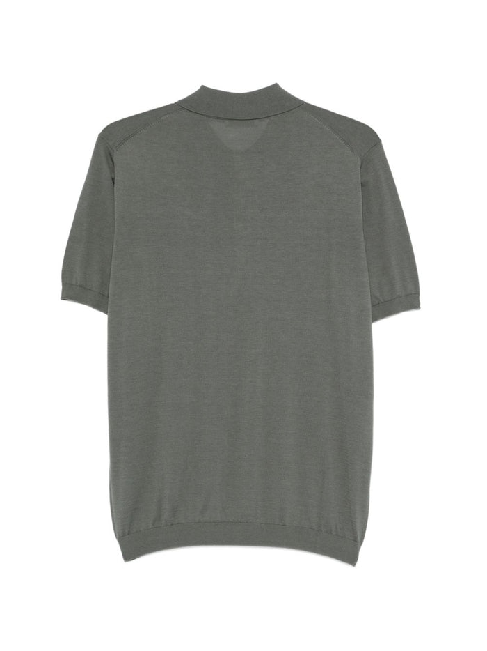 Kangra Polo Tre Bottoni Uomo Verde 2