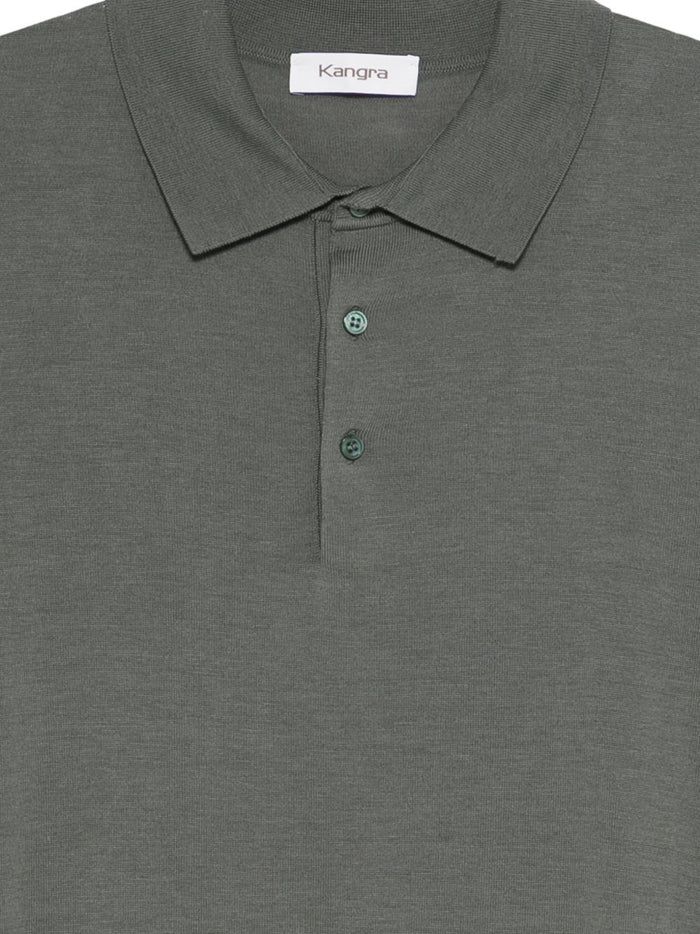 Kangra Polo Tre Bottoni Uomo Verde 3