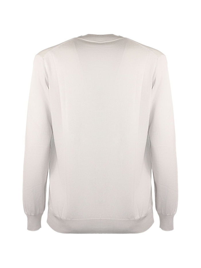 Kangra Cardigan Bianco Uomo 3