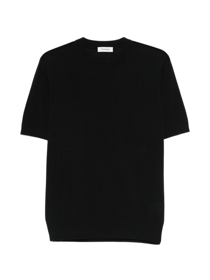 Kangra Men's Short Sleeve T-Shirt Black 1