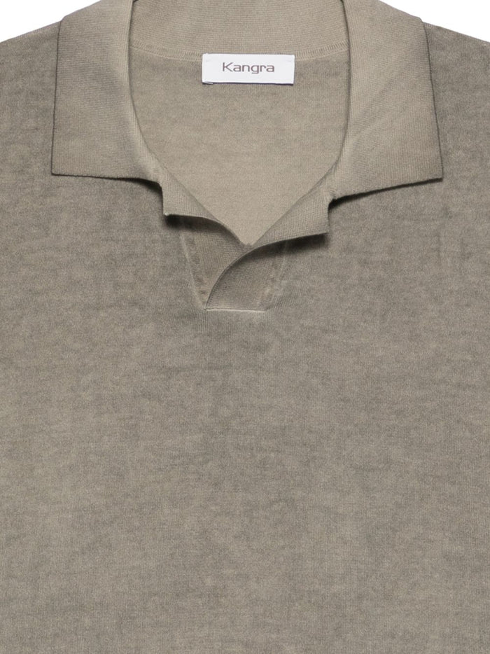 Kangra Polo Lavata Uomo Marrone 3