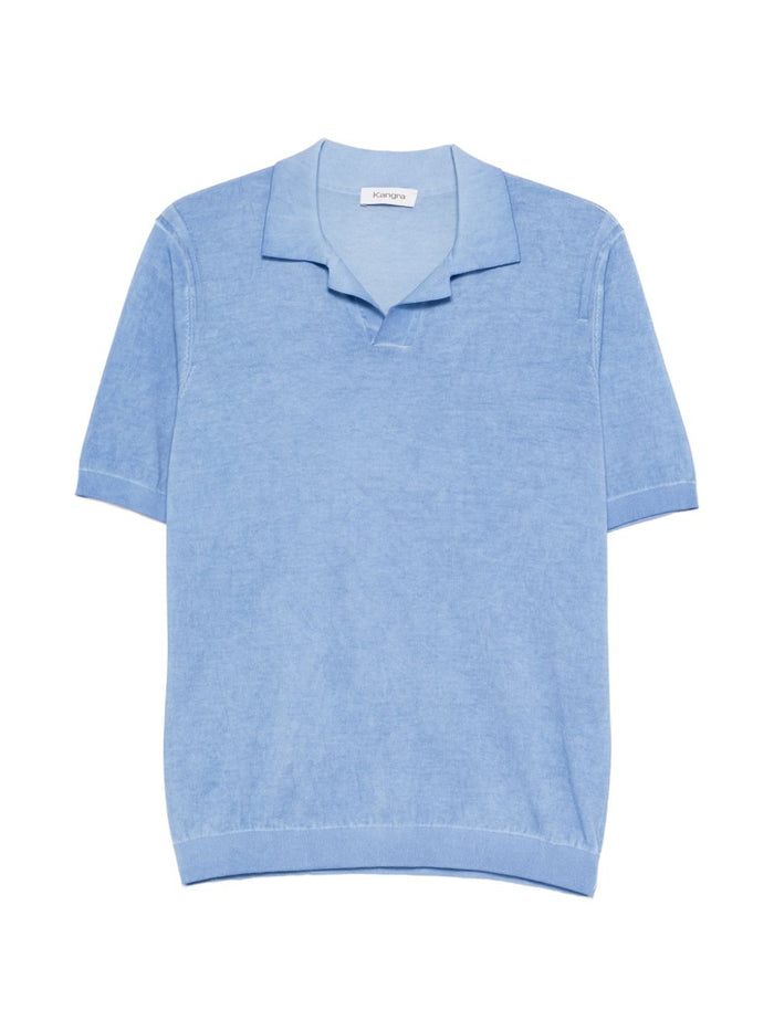 Kangra Polo Lavata Uomo Blu 1