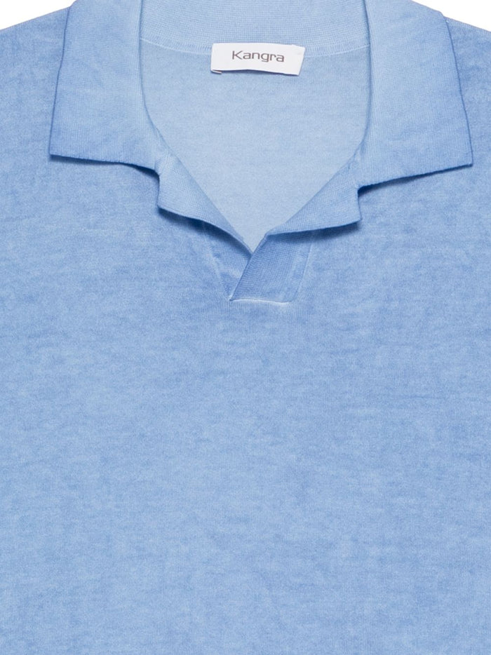 Kangra Polo Lavata Uomo Blu 3