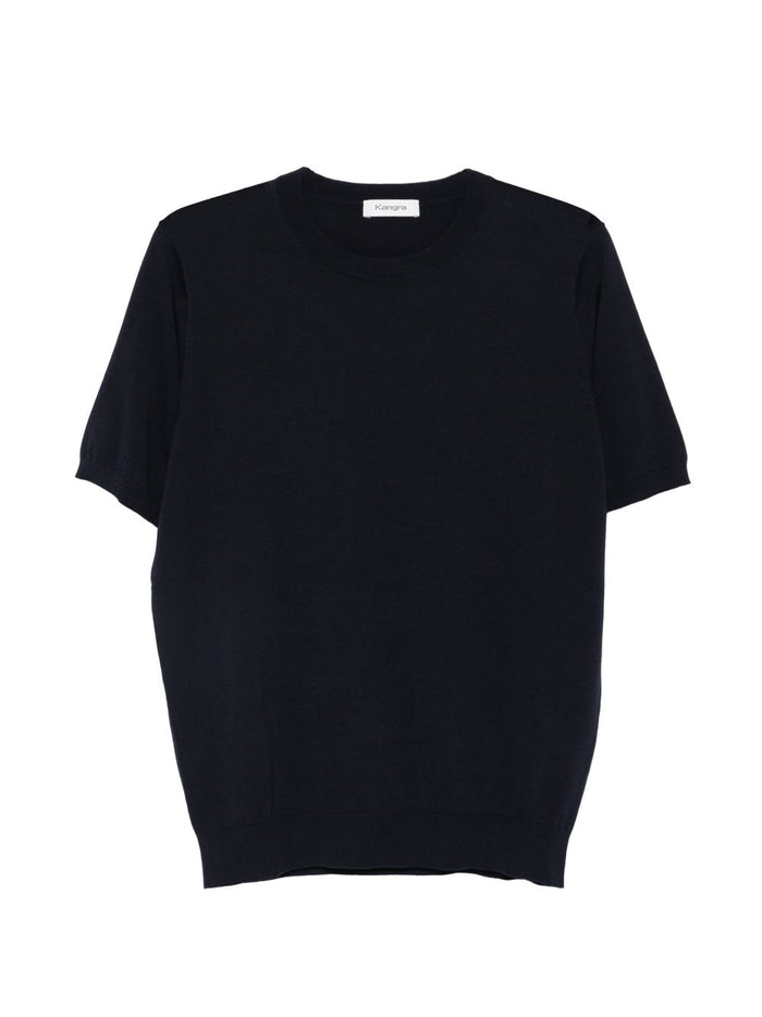 Kangra Maglia Maniche Corte Uomo Blu 1