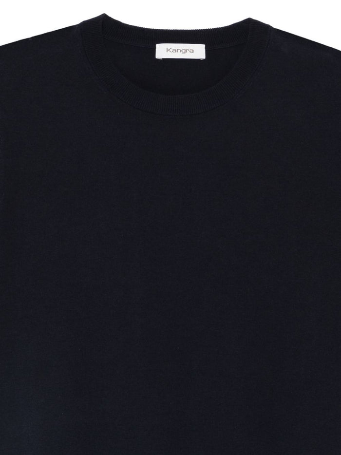 Kangra Maglia Maniche Corte Uomo Blu 3