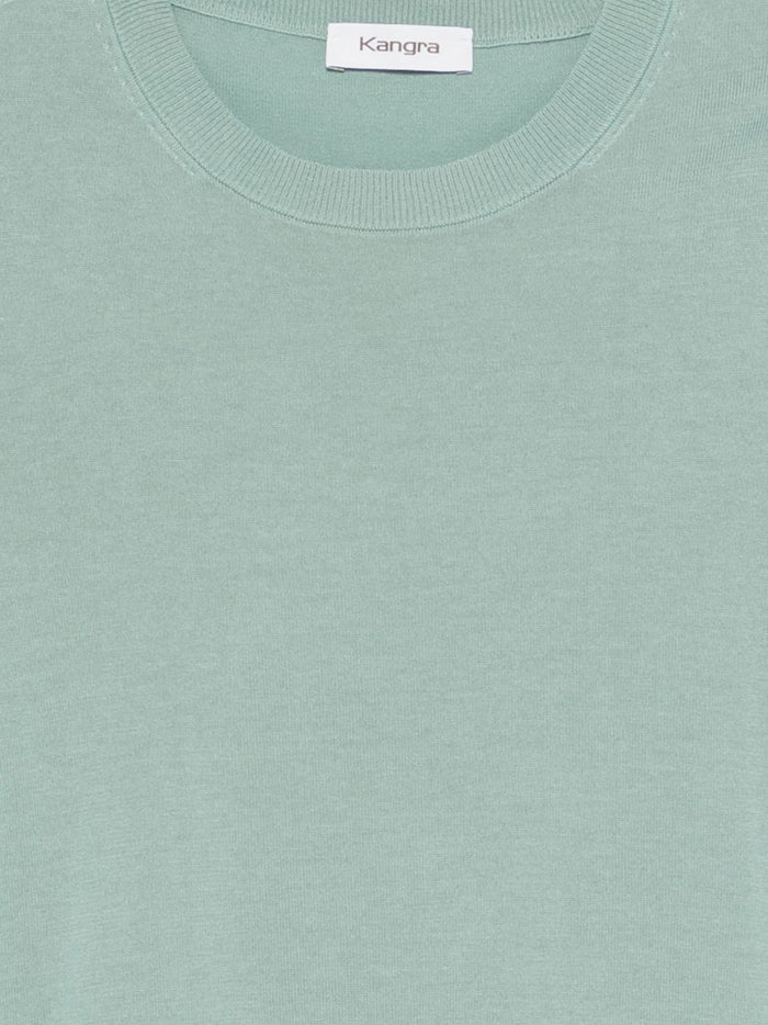 Kangra Maglia Scollo Tondo Uomo Verde 3
