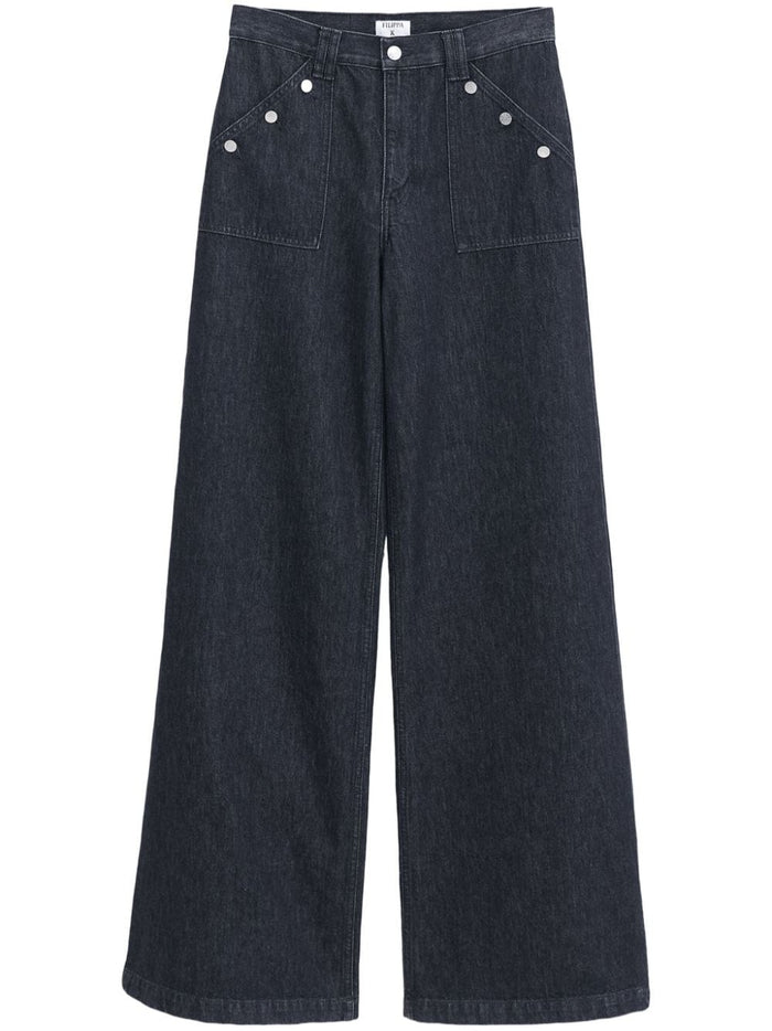 Filippa K Jeans Donna Gamba Larga 3