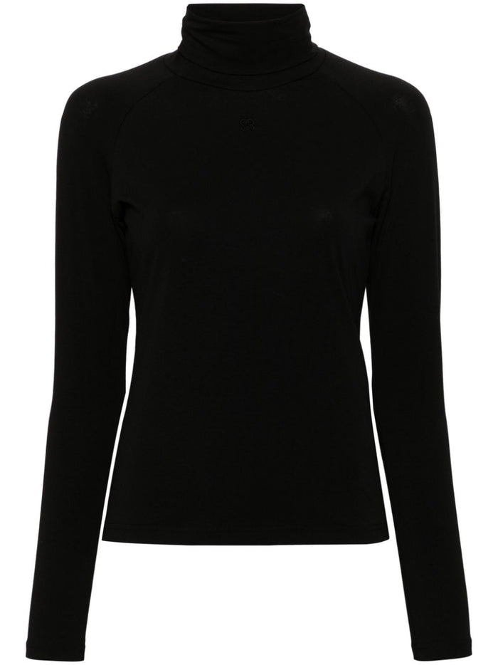 Filippa K Top Nero Donna Dolcevita 4