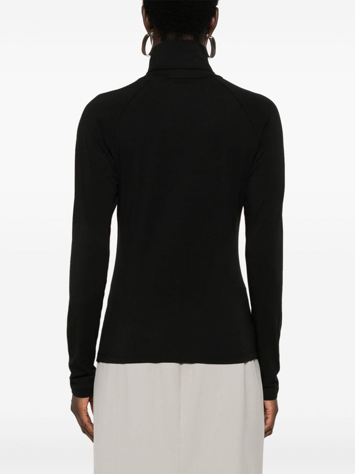 Filippa K Top Nero Donna Dolcevita 3