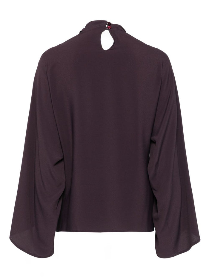Federica Tosi Blusa Viola Donna 3