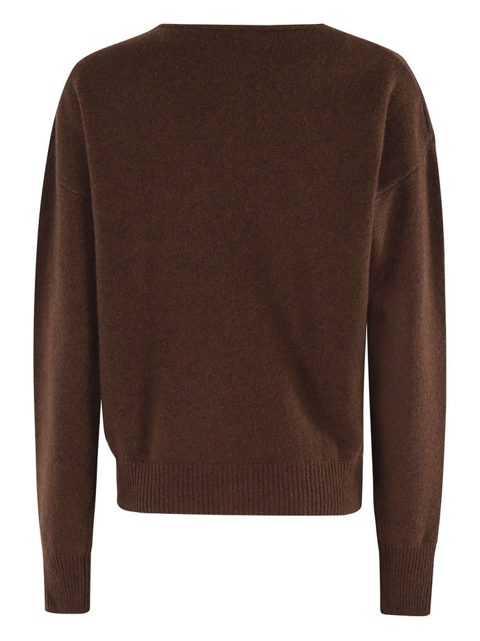 Federica Tosi Maglia Marrone Donna 2