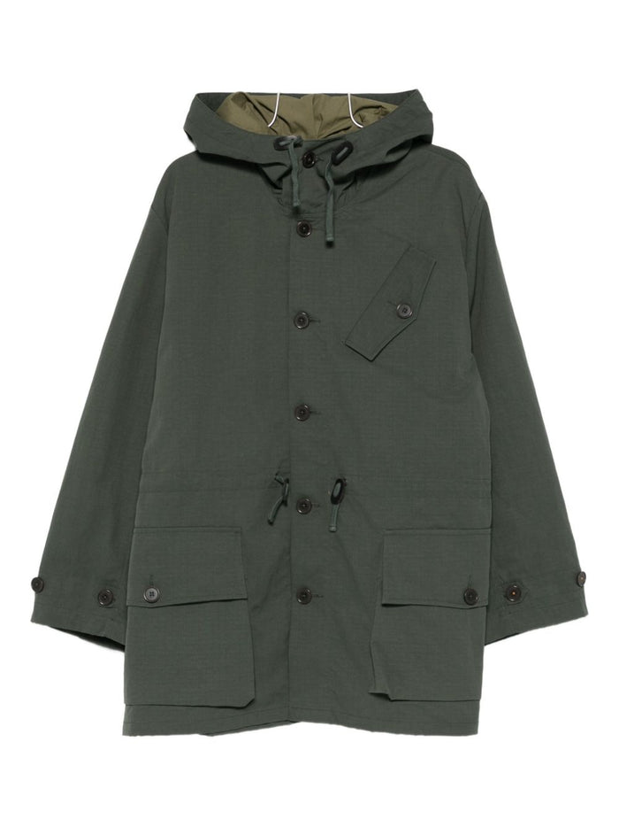 Universal Works Herren-Parka in Grün 1