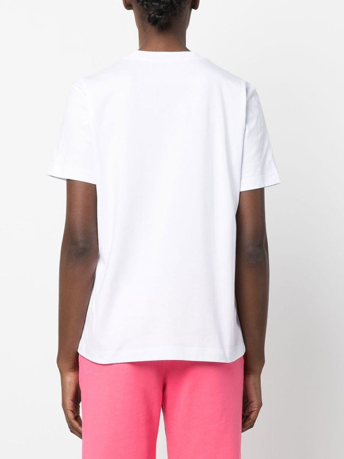 Msgm T-shirt White Women Logo Milan 3