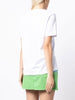 Msgm Donna T-shirt Bianco Stampa Logo Milano 3