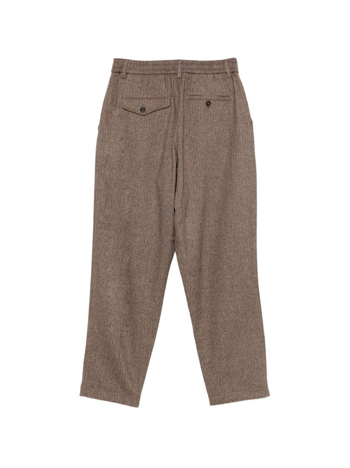 Universal Works Pantalone Marrone Uomo 2