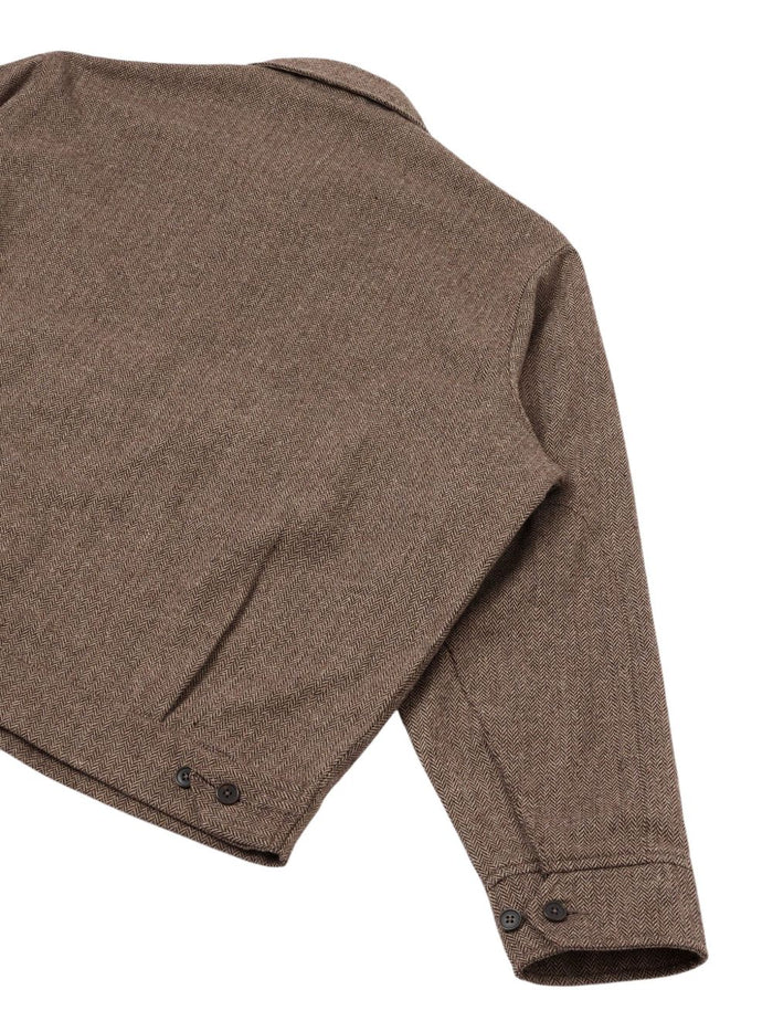 Universal Works Giubbotto Marrone Uomo 3