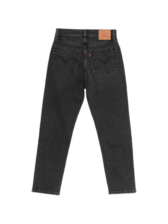 Levi's Jeans Nero Donna 501 Cropped 2