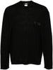 Msgm Black Men's Shirt Maxi Logo Back 5