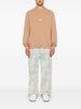 Msgm Men's Brown Sweatshirt Micro Logo 1