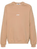 Msgm Men's Brown Sweatshirt Micro Logo 5