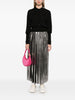 Msgm Black Skirt Women 4