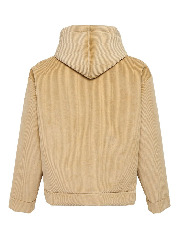 Msgm Giubbotto Marrone Uomo Costine Millerighe 2