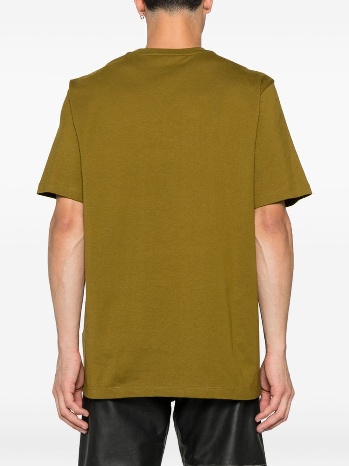 Msgm Herren T-Shirt in grün 2
