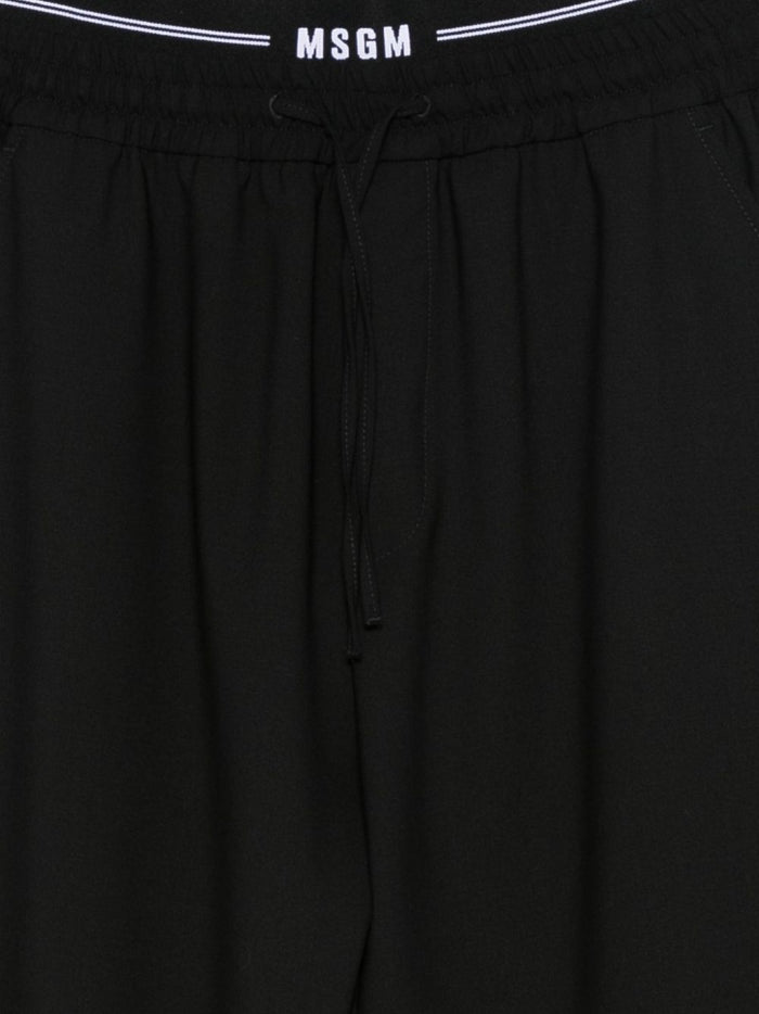 Schwarze Sporthose für Herren von Msgm 3