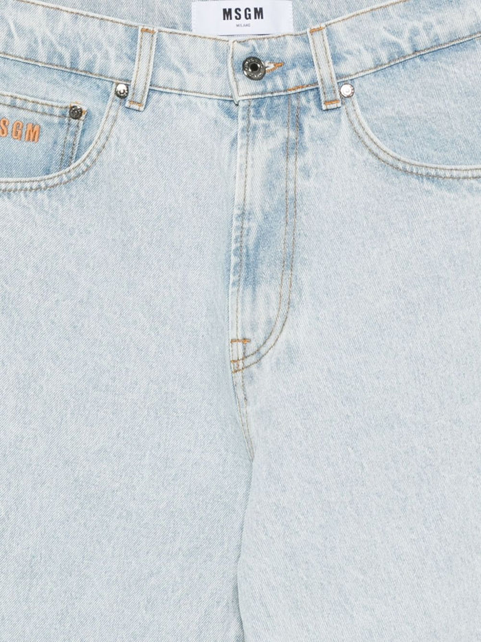 Msgm Herren-Jeans, blau, fünf Taschen 3