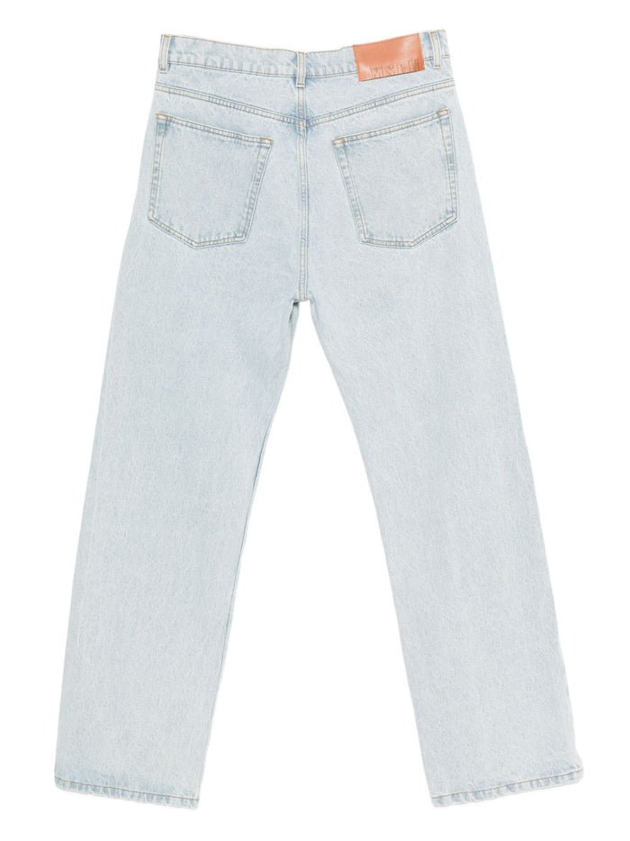 Msgm Herren-Jeans, blau, fünf Taschen 2