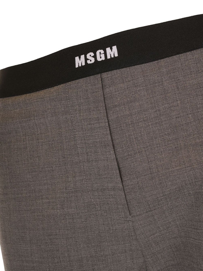 Graue Damenhose von Msgm 3