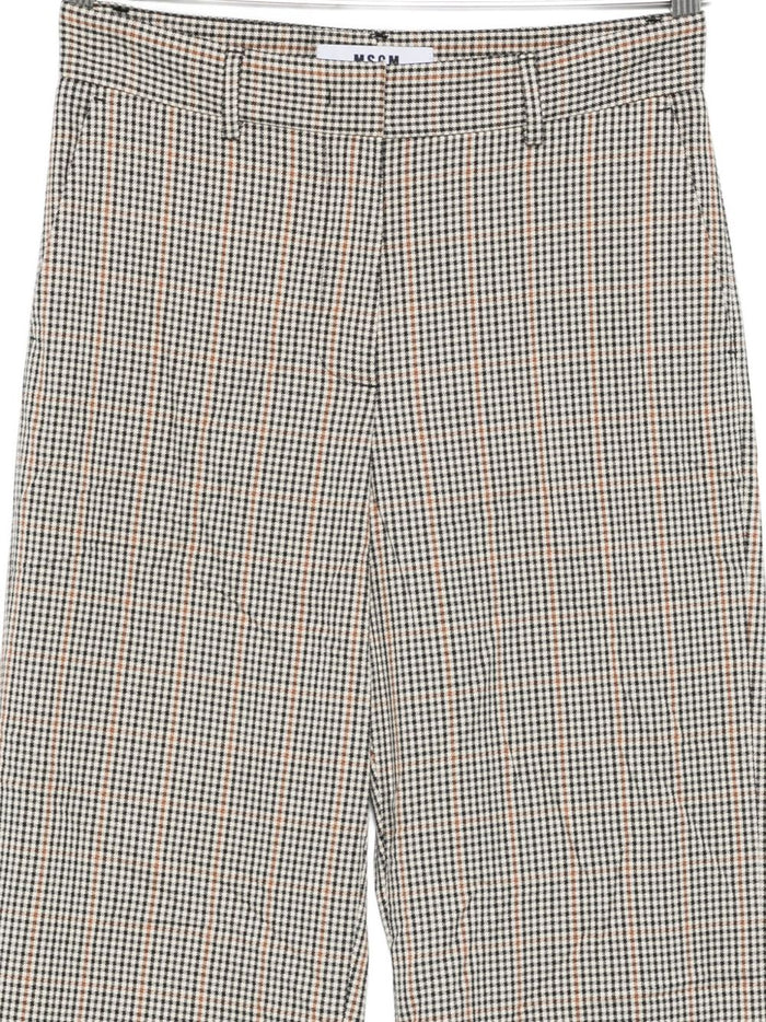 Msgm Damen Hose in weiß 3