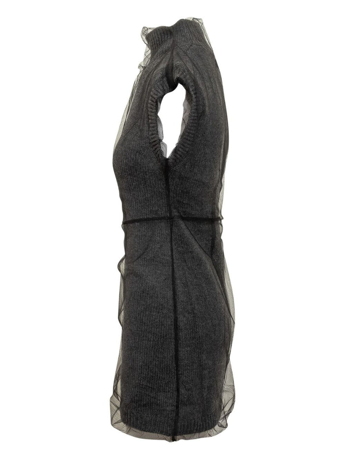 Graues Kleid von MSGM für Damen 3