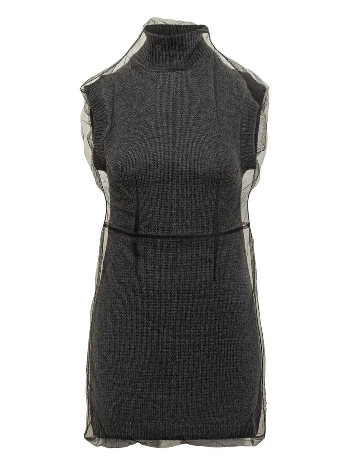 Graues Kleid von MSGM für Damen 1