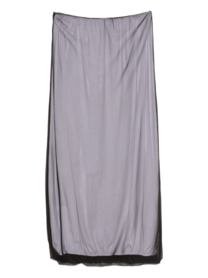 Msgm Gonna Bianco-Nero Donna a Strati 5