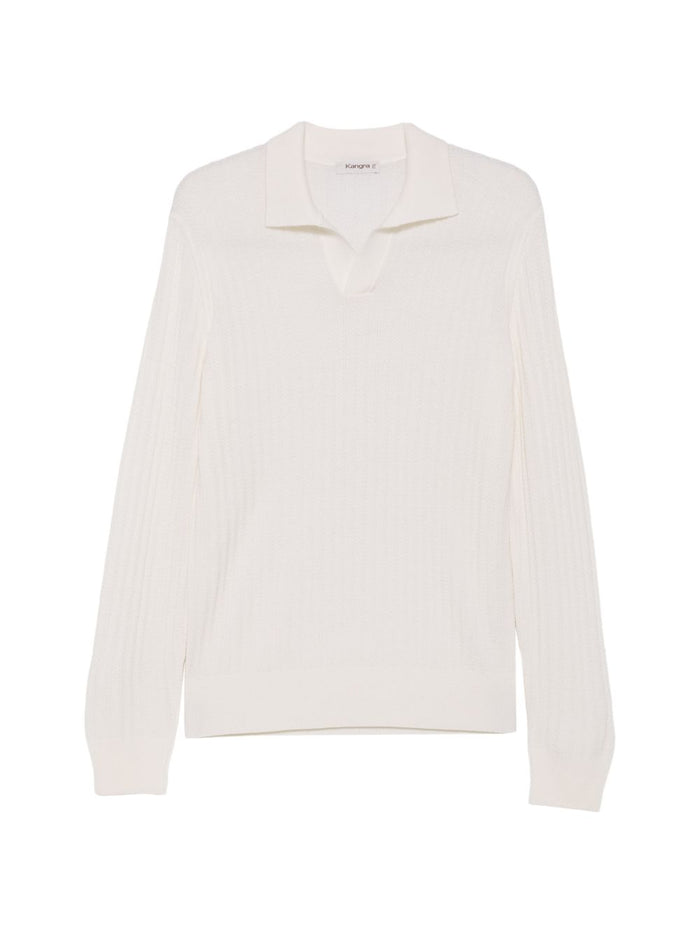 Kangra Polo Bianco Uomo 1