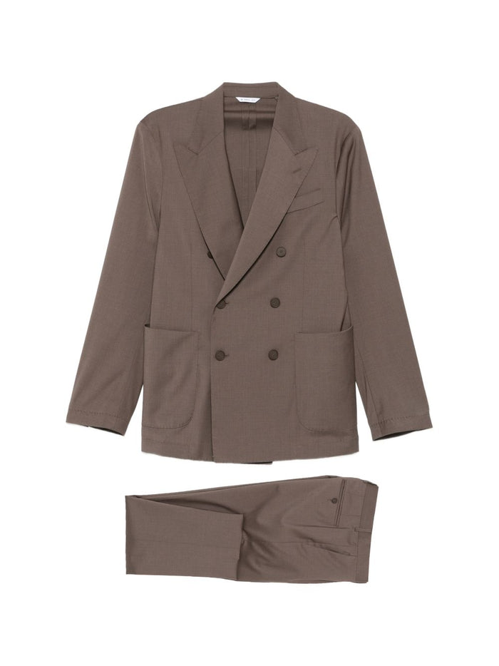 Manuel Ritz Abito Marrone Uomo Doppiopetto 5