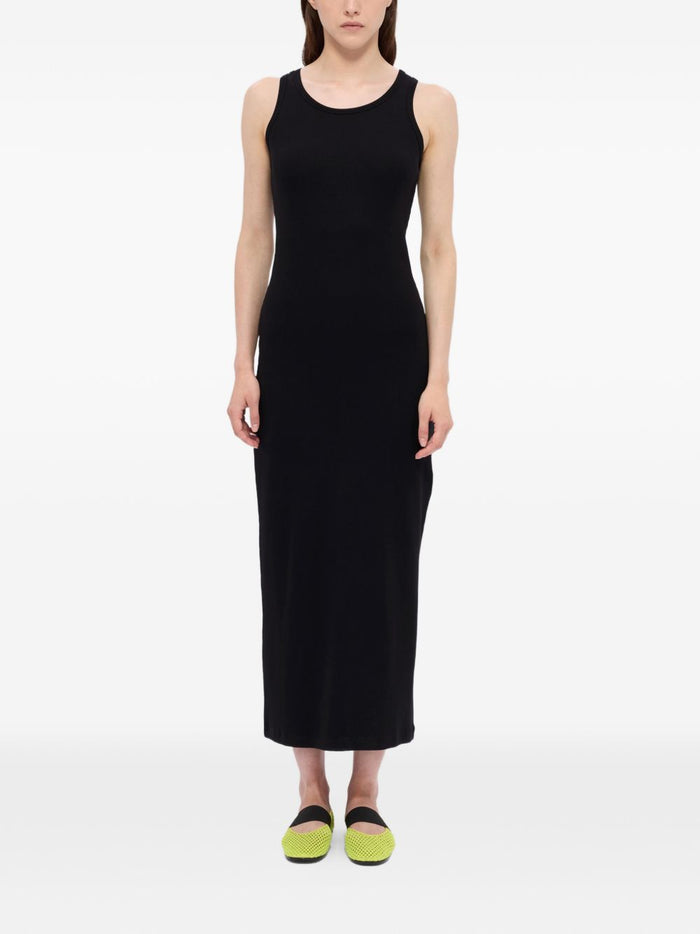Msgm Abito Borchie Posteriori Donna Nero 1