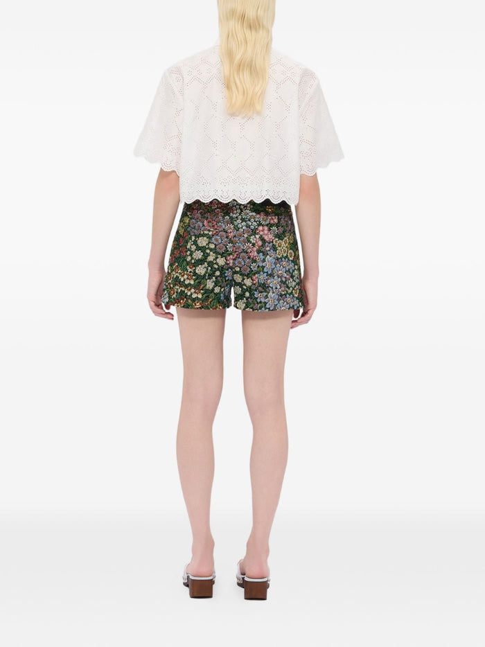 Msgm Bermuda Multicolore Donna 2