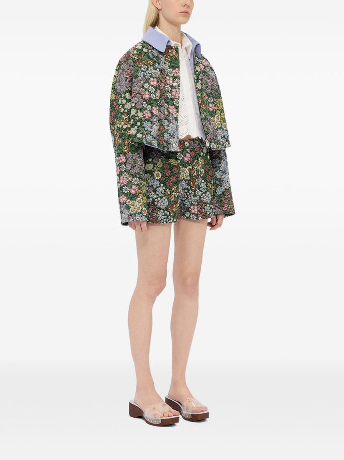 Msgm Bermuda Multicolore Donna 4