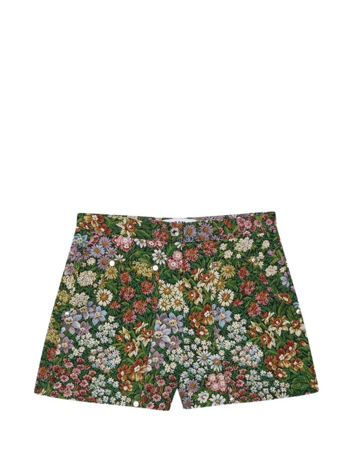 Msgm Bermuda Multicolore Donna 1